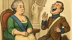 Dowcip: Pani, gdzie podział się nasz porucznik...