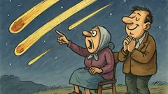 Dowcip: Deszcz meteorytów, zięć i teściowa...