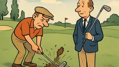 Dowcip: Do klubu golfowego przyjęto nowego członka...