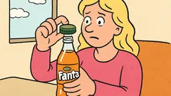 Dowcip: Blondynka kupiła Fantę z zielonym kapslem