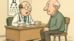Anegdota: Starszy pan idzie do lekarza...