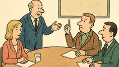 Dowcip: Zebranie. Czy ktoś chce coś dodać?