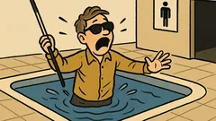 Dowcip: Niewidomy wsiada do samolotu do Teksasu...