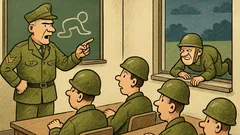 Dowcip: Sierżant pyta – Nowak, wyobraźcie sobie...