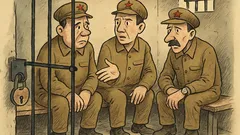 Dowcip: Trzech robotników siedzi w celi...