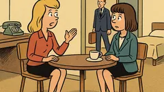 Dowcip: Młoda blond sekretarka opowiada przyjaciółce…