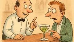 Dowcip: W barze. Klient zamawia Manhattan...